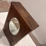 Wall cabinet with oval wall and drawer