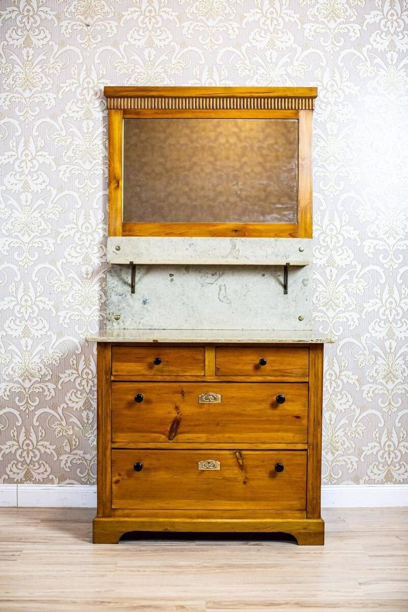 Art Nouveau Pine Dresser, 1910