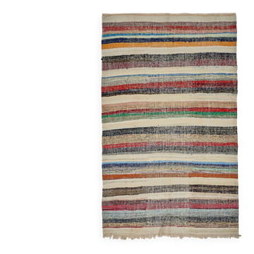 Turkish Handwoven Flatweave Chaput Kilim 203 cm x 333 cm