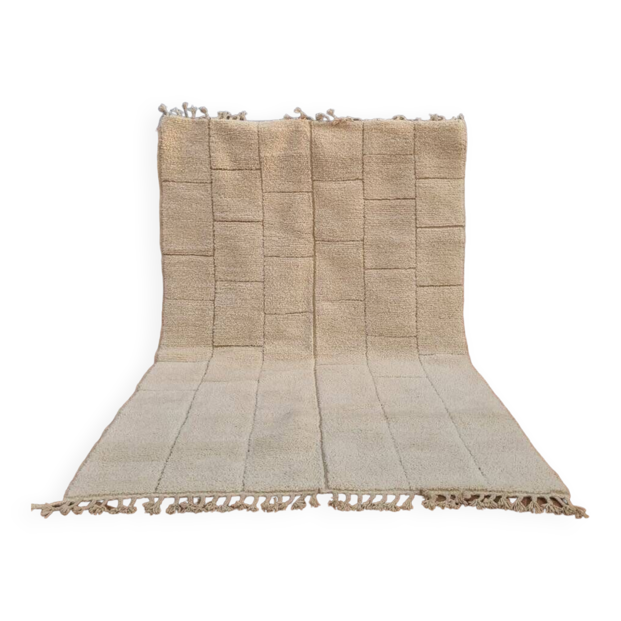 Handmade wool Berber rug 300X200 cm