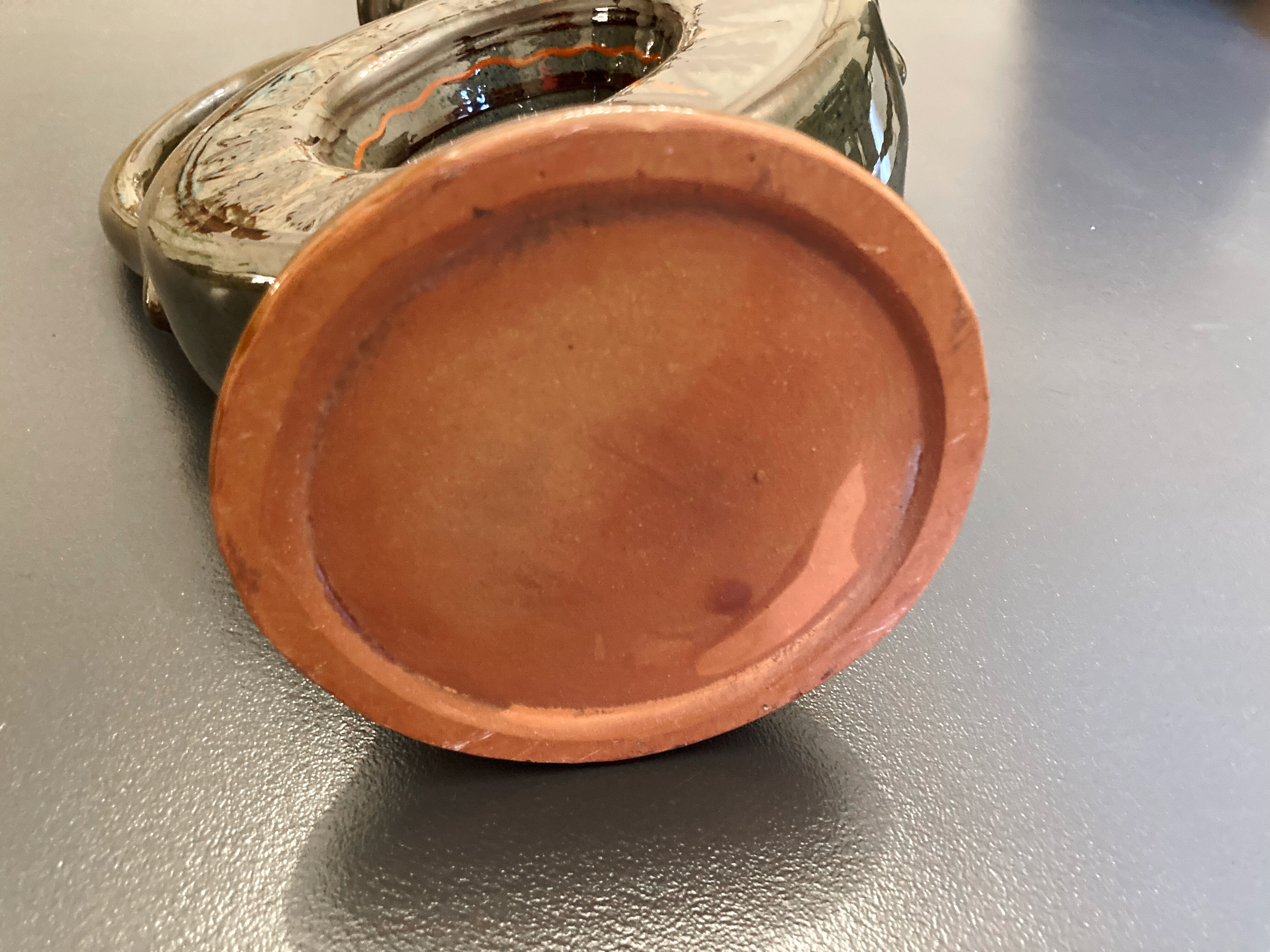 Earthenware ring coffee maker