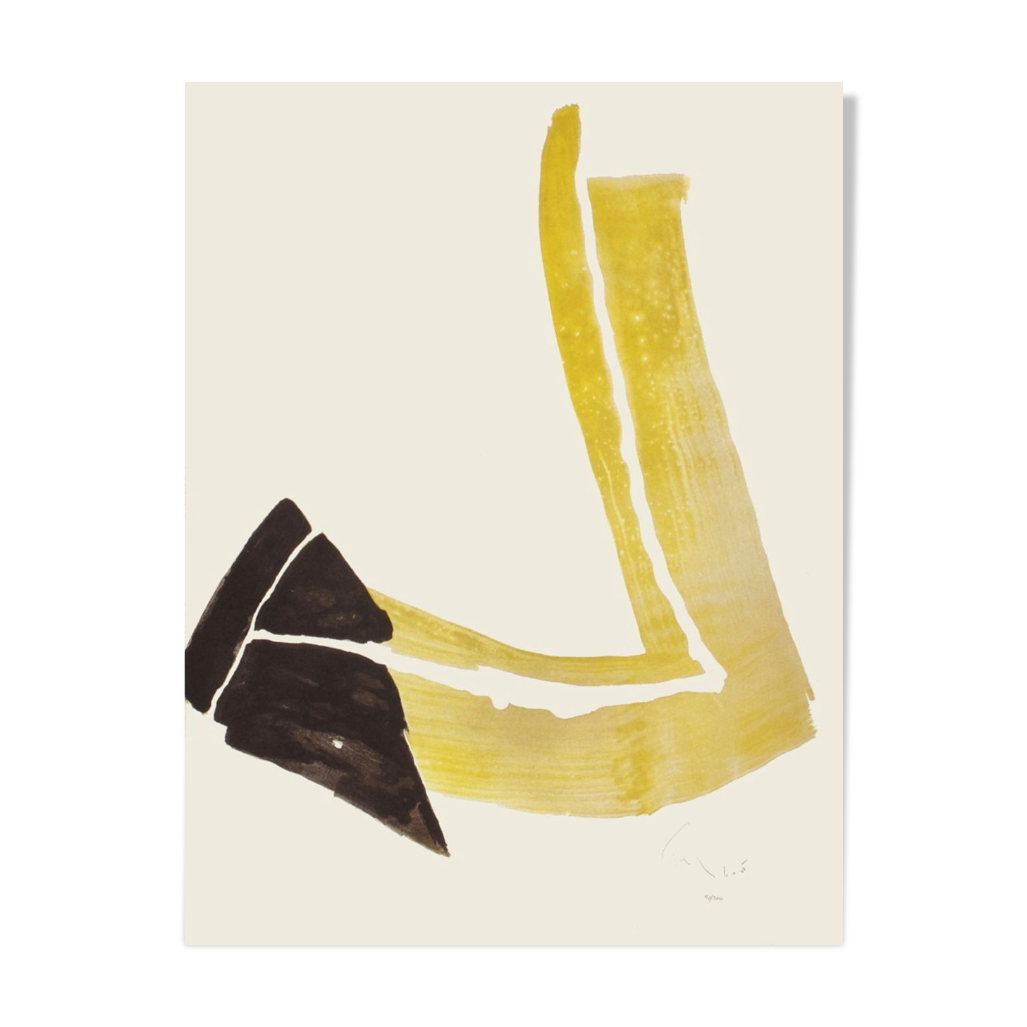 "Penchée" 1970, Pierre Tal-Coat