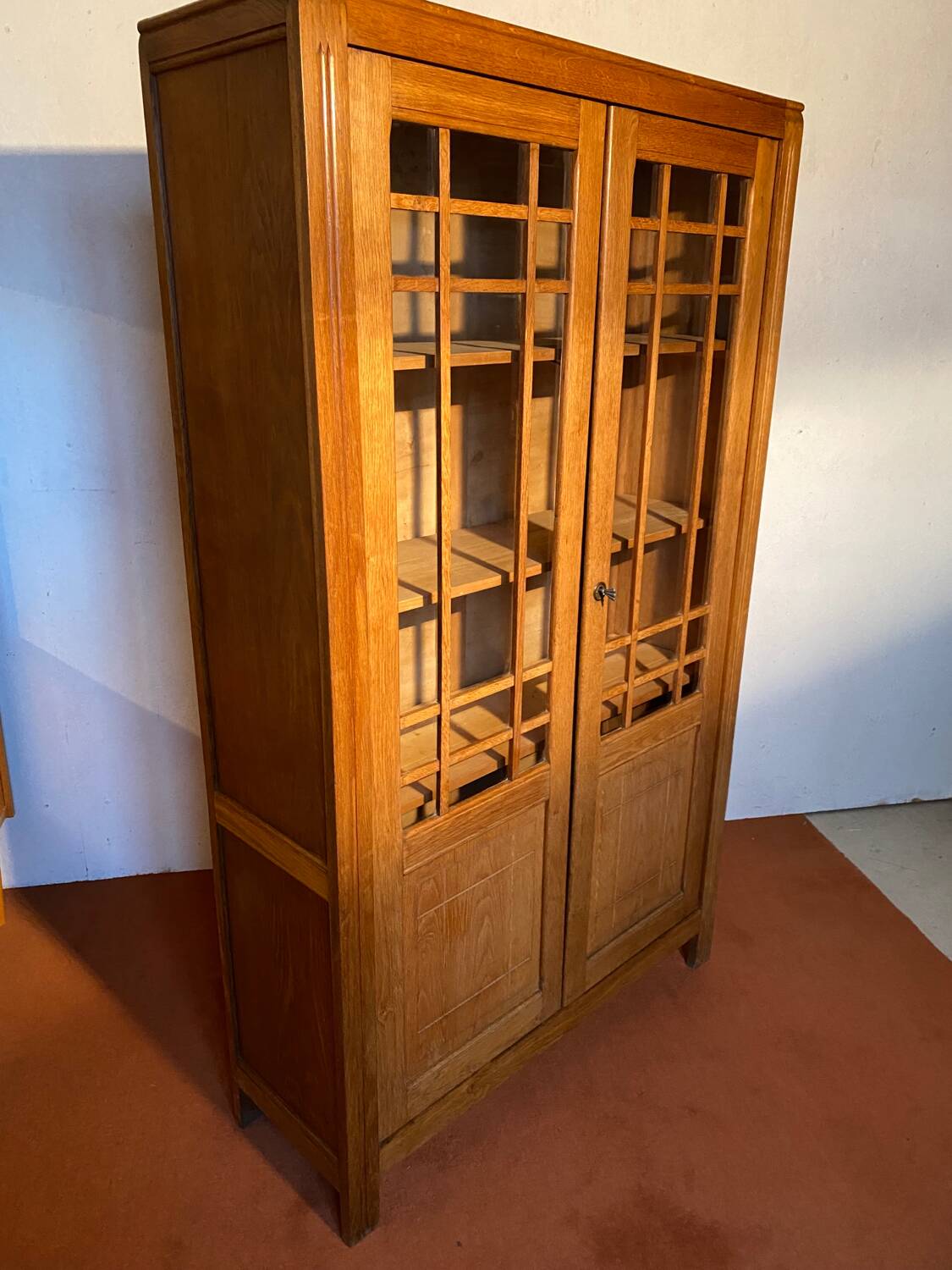Vintage school cabinet