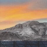 Original signed lithograph by JR: Death Valley, 2021