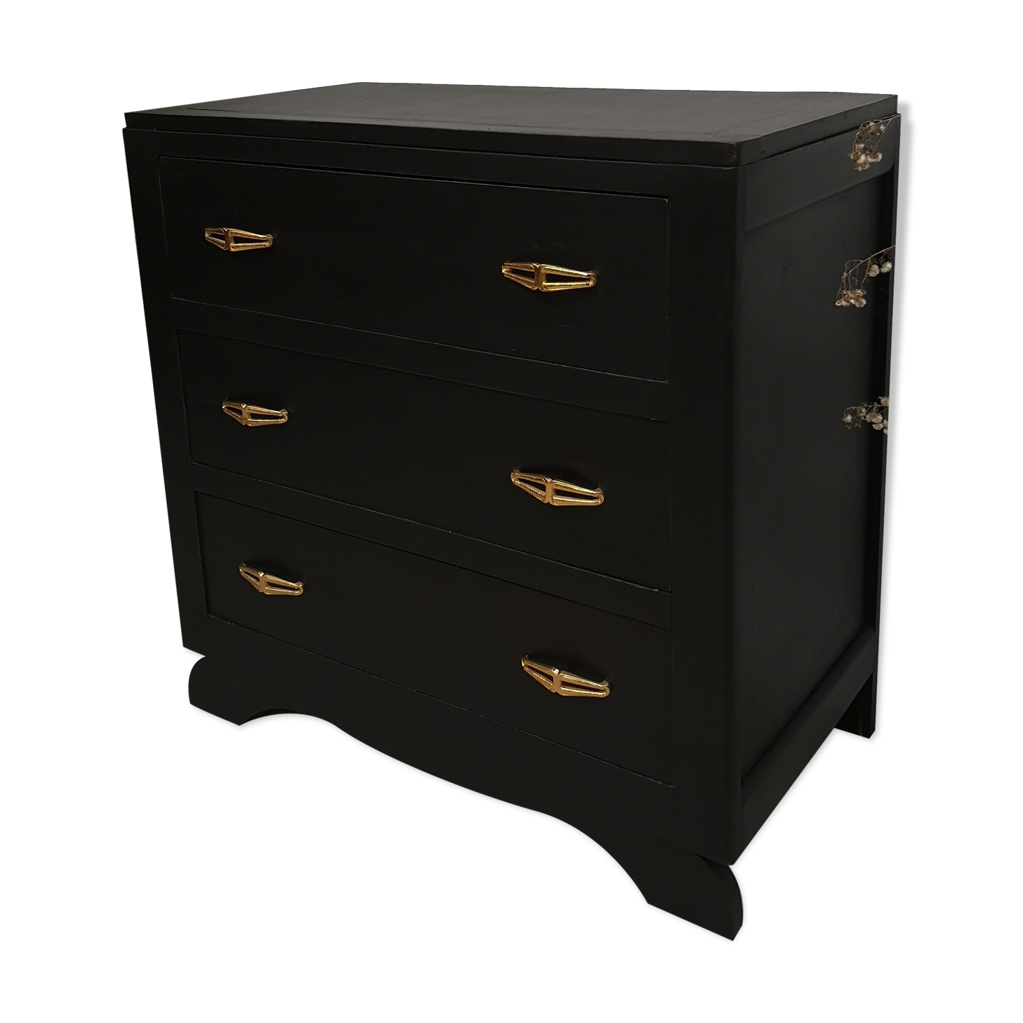 Vintage Parisian dresser 40 50 shabby patina