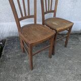 Pair of bistro chairs