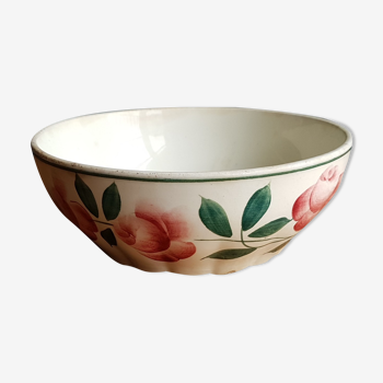Earthenware bowl HBCM (Creil and Montereau) Maryse