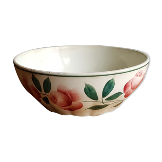 Earthenware bowl HBCM (Creil and Montereau) Maryse