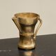 Antique brass jug, 19th century.