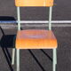 Suite de 6 chaises Mullca 510 vertes