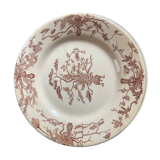 5 assiettes Gien modèle Yeddo