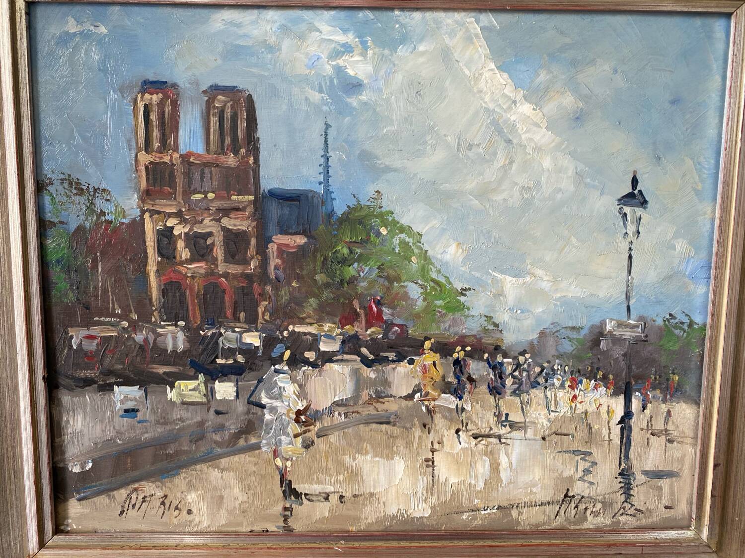 Notre dame de Paris signé