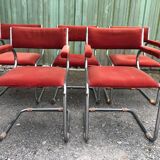 Set of 6 armchairs