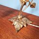 Gilt bronze table lamp, floral decoration, 1910s-20s