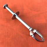 1960s Stainless Steel Ice/Sugar "Crab" Tongs Push Button