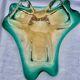 Sommerso glass murano glass or crystal fruit cup - flavio poli