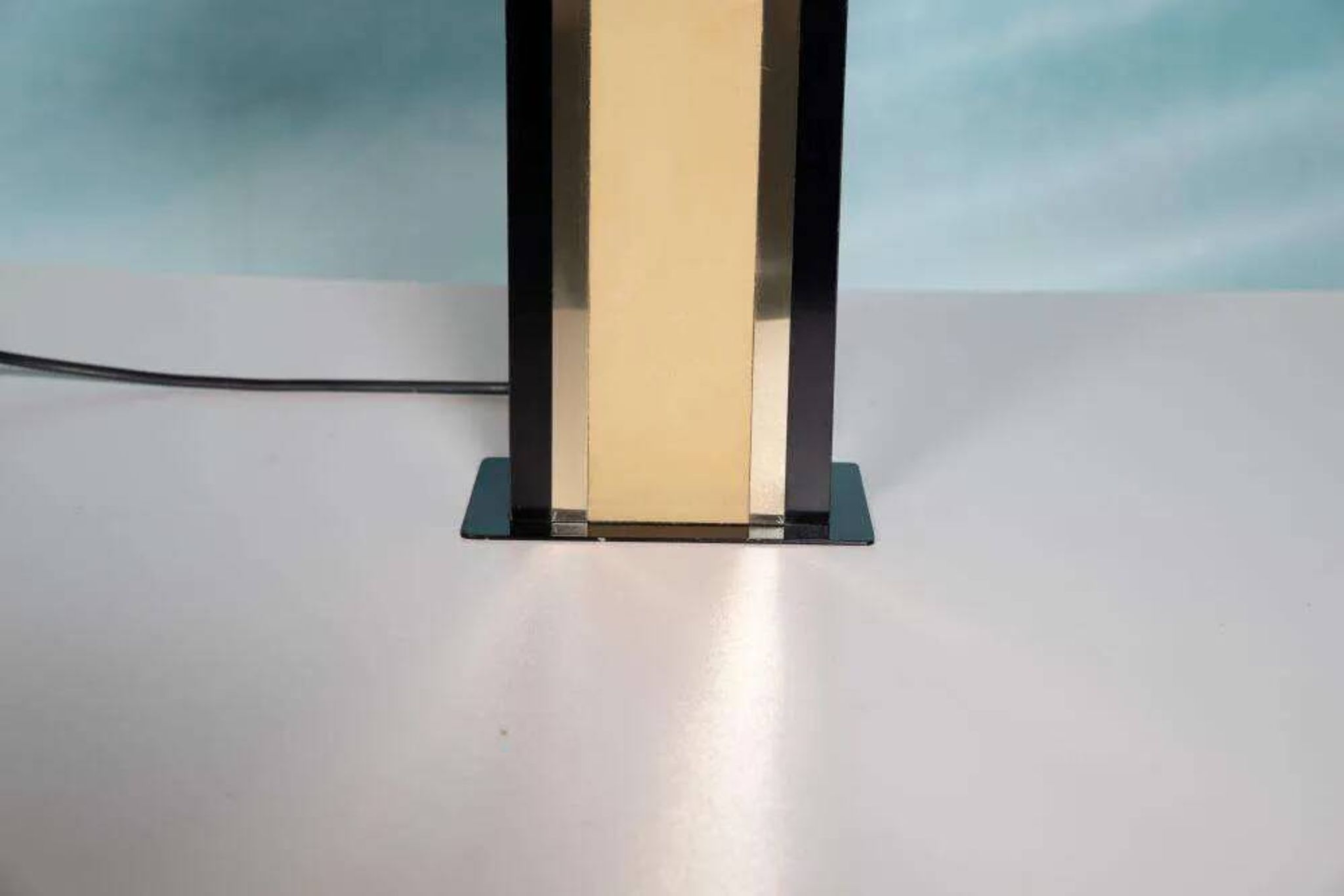 Lampe de table Regency de style hôtel vintage des années 70