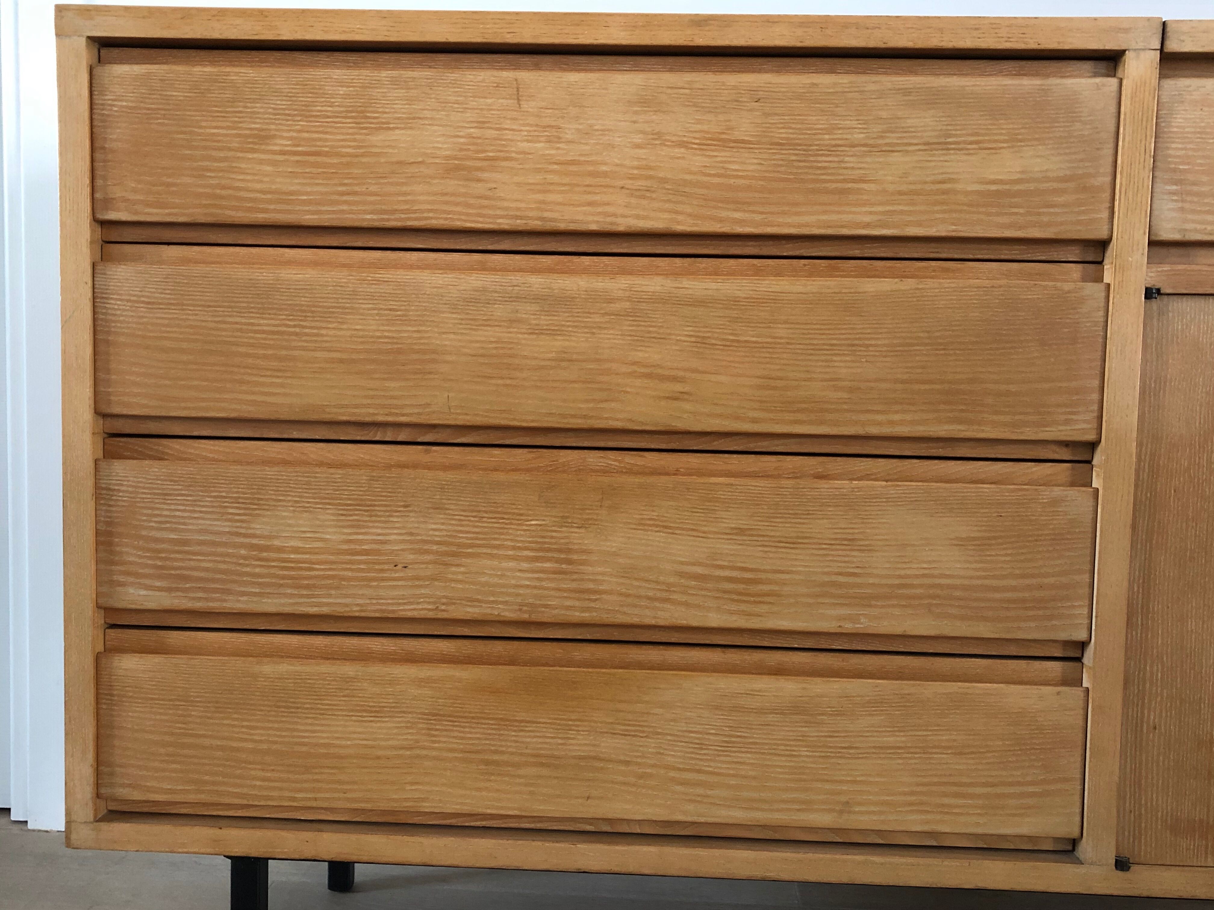 50s hairdressing dresser in ash