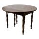 Table en acajou extensible 4 rallonges fournies
