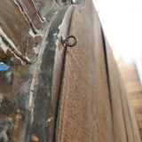 Large gilded mirror louis XV rockery  142x99cm