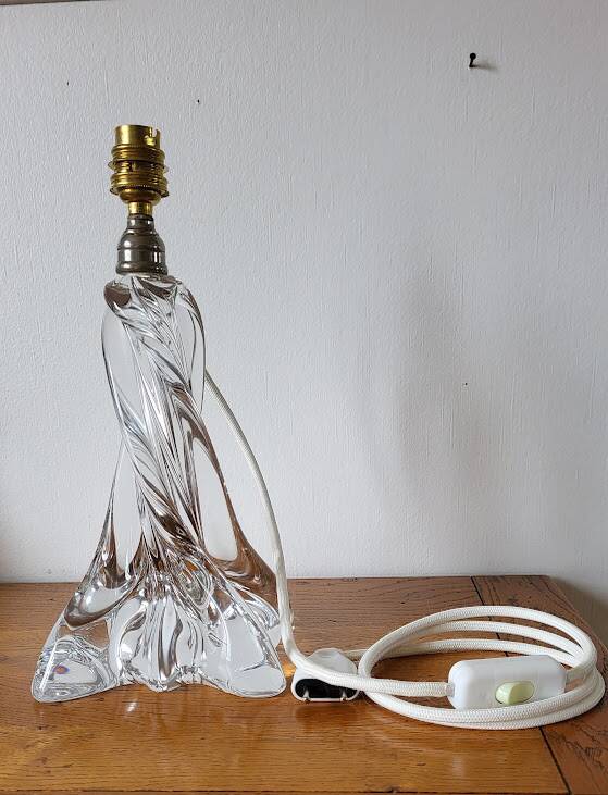 Baccarat crystal lamp