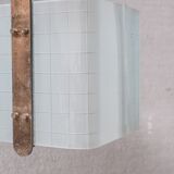 Suspension italienne en laiton et verre