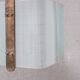 Italian brass and glass pendant light