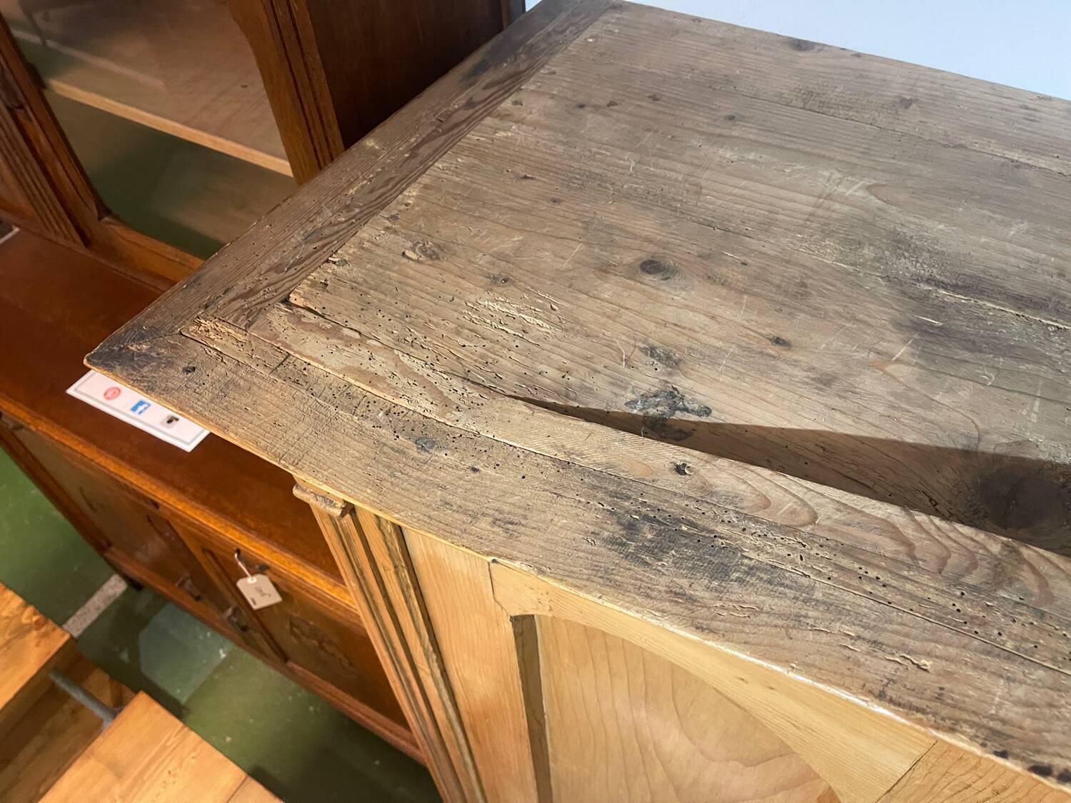 Alsatian fir wardrobe from the late 19th century - Dismantlable
