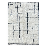 Asilah – Black and white Berber rug