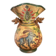 Vase carafe jug baluster ceramic terracotta italy montopoli elephant