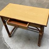 Rattan desk from the 70/80