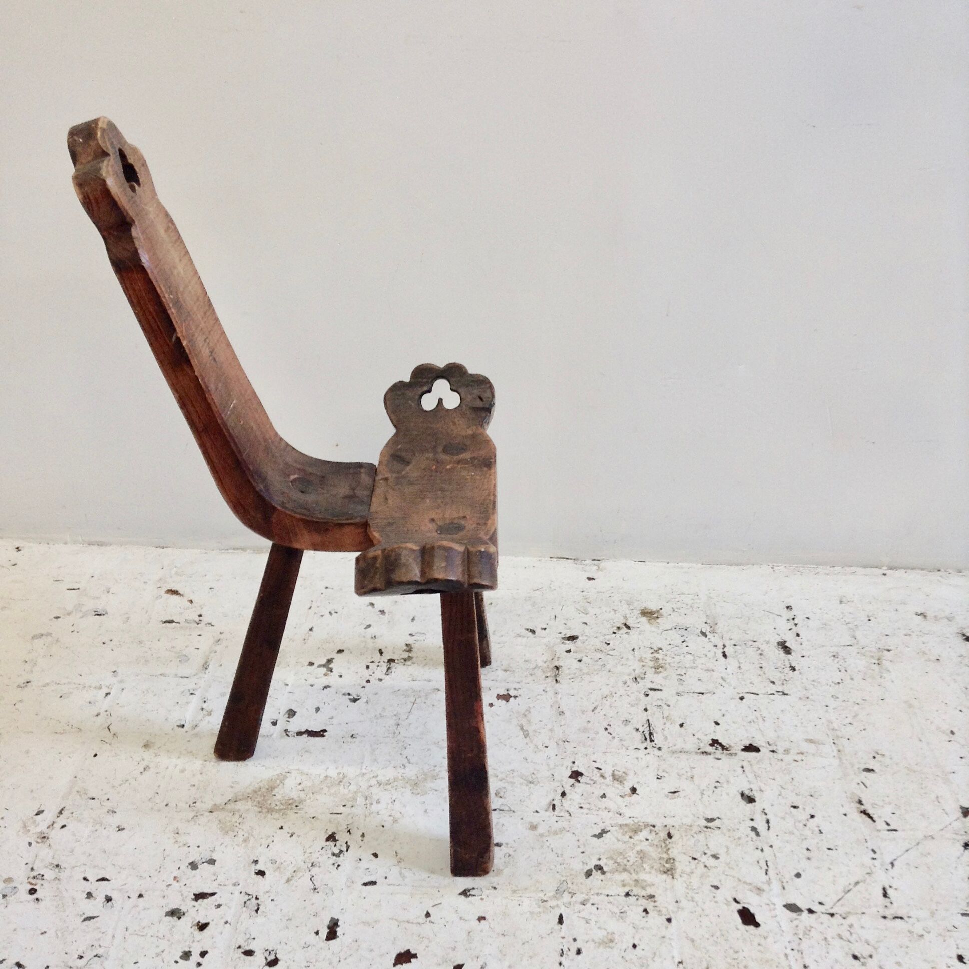 Brutalist low chairs