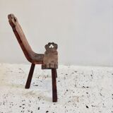 Brutalist low chairs