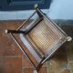 Old seat high chair baby late 19th century