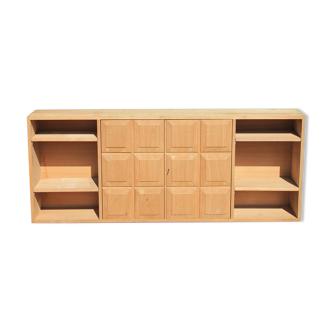 Oak wall shelf