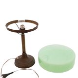 Art deco opaline lamp