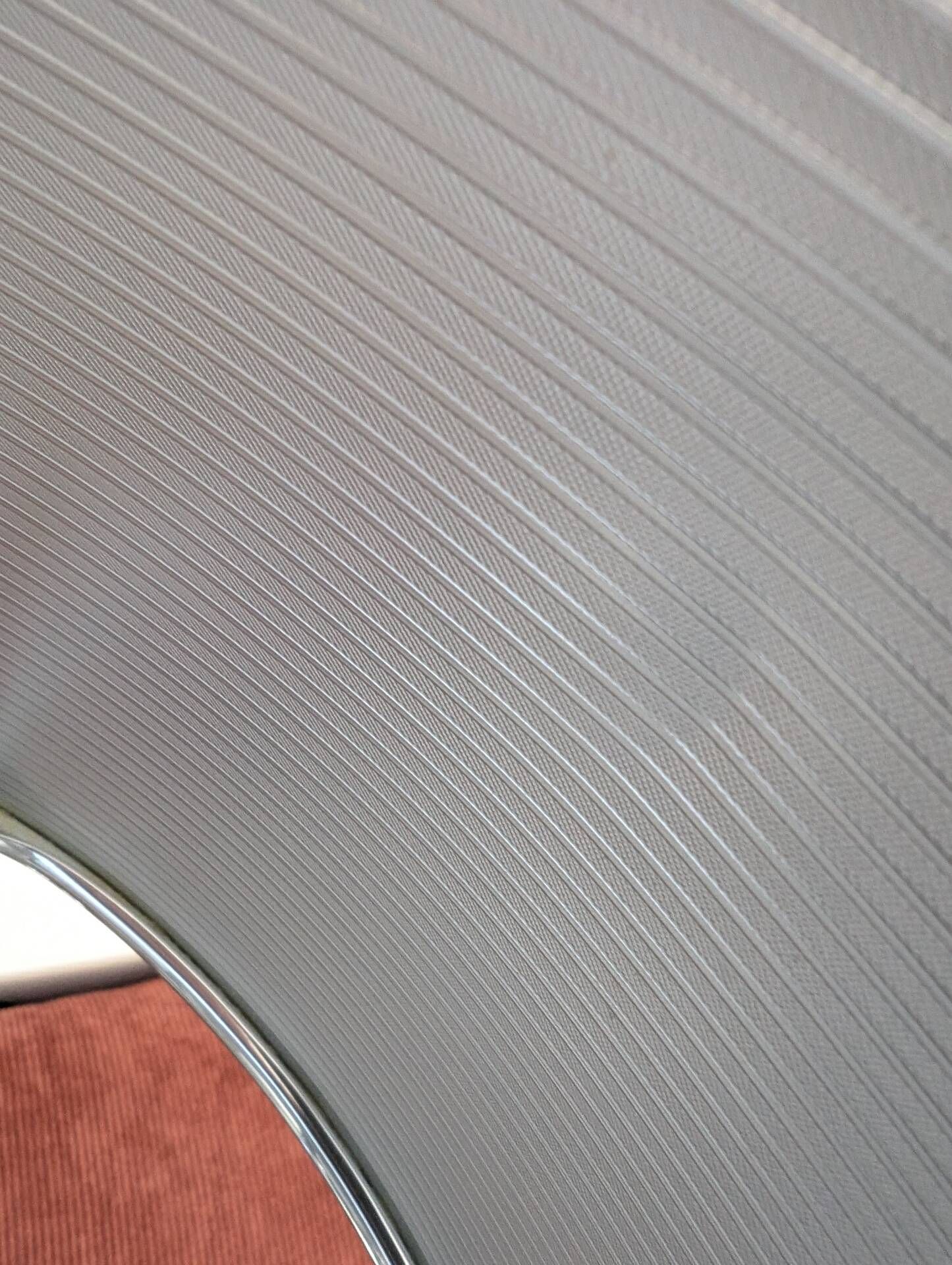 Lampe Space Age en chrome et verre