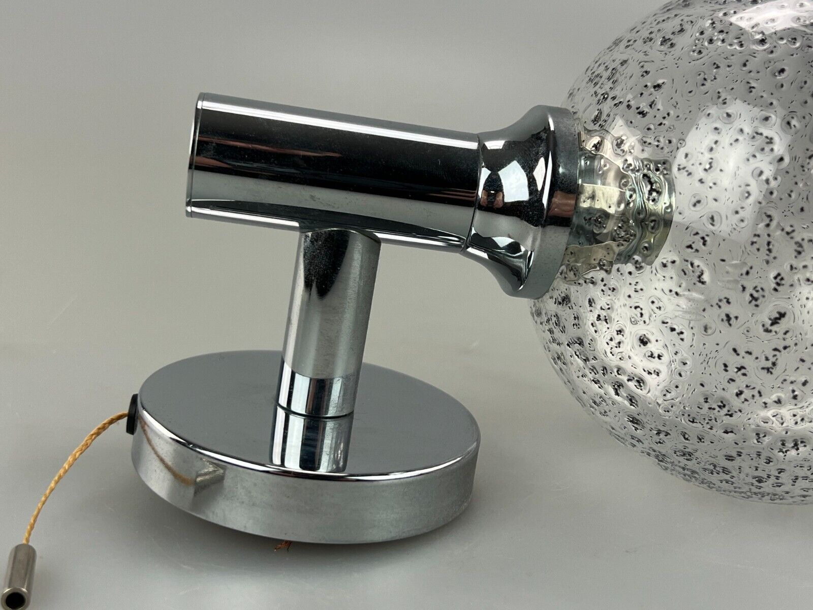 60s 70s wall lamp Hillebrand space age design
