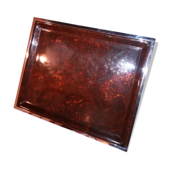 Amber service tray