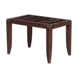 French mid-century wooden luggage racks