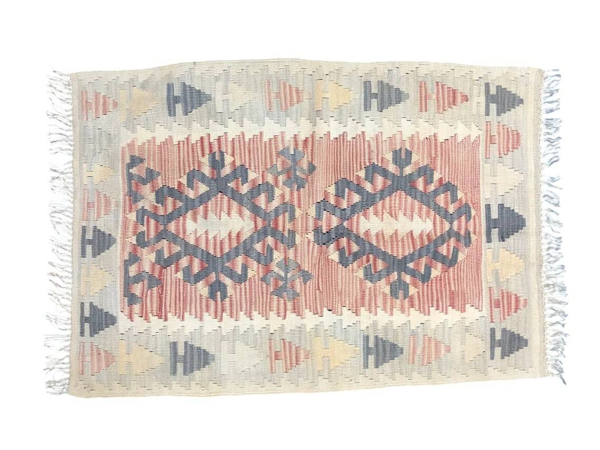 Oushak Vintage Small Kilim Rug