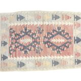 Oushak Vintage Small Kilim Rug