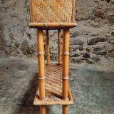 Bamboo planter, 1970s