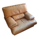 Fauteuil cuir Roche Bobois 1970