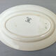 Oval dish in badonvillier earthenware