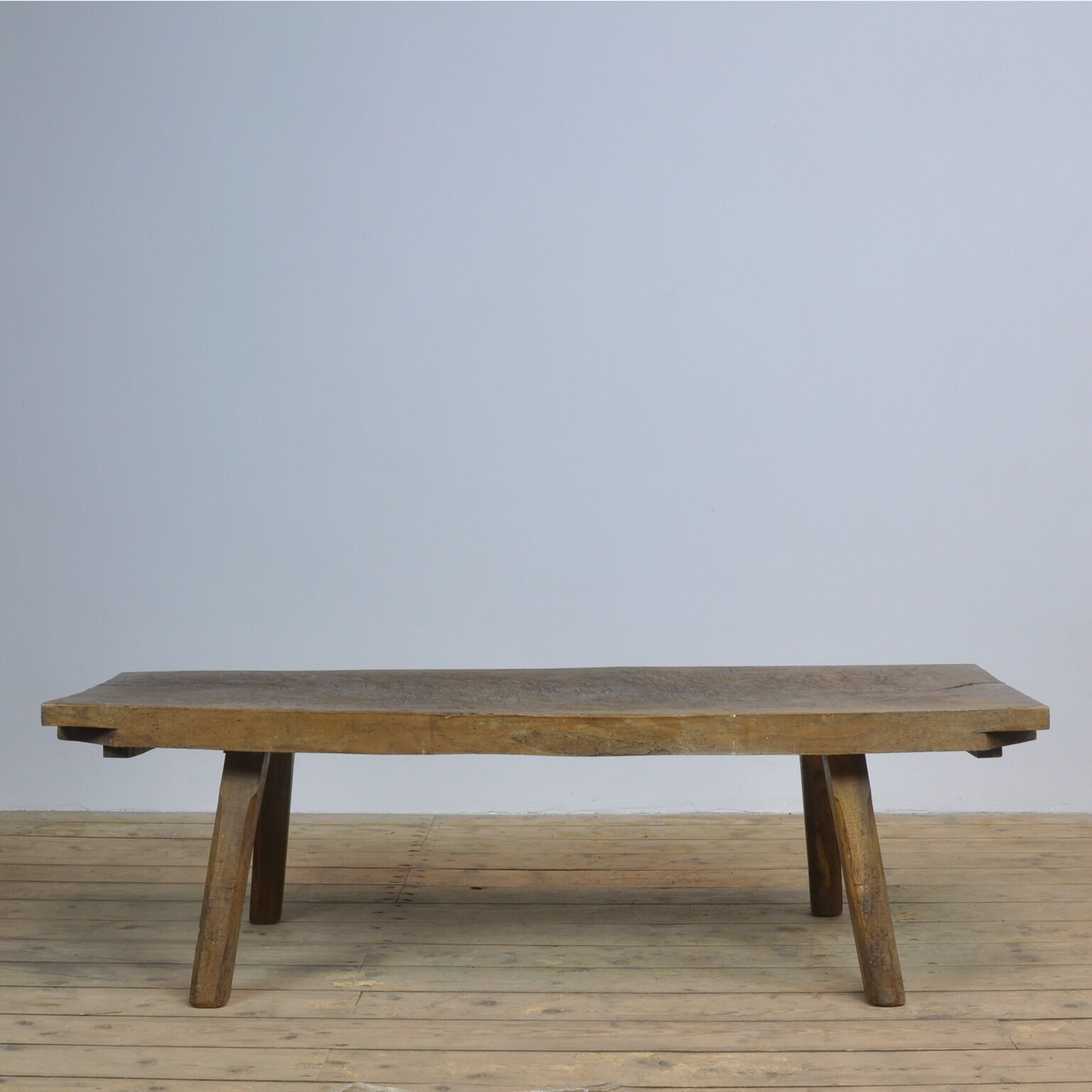Vintage oak butcher's table 1930