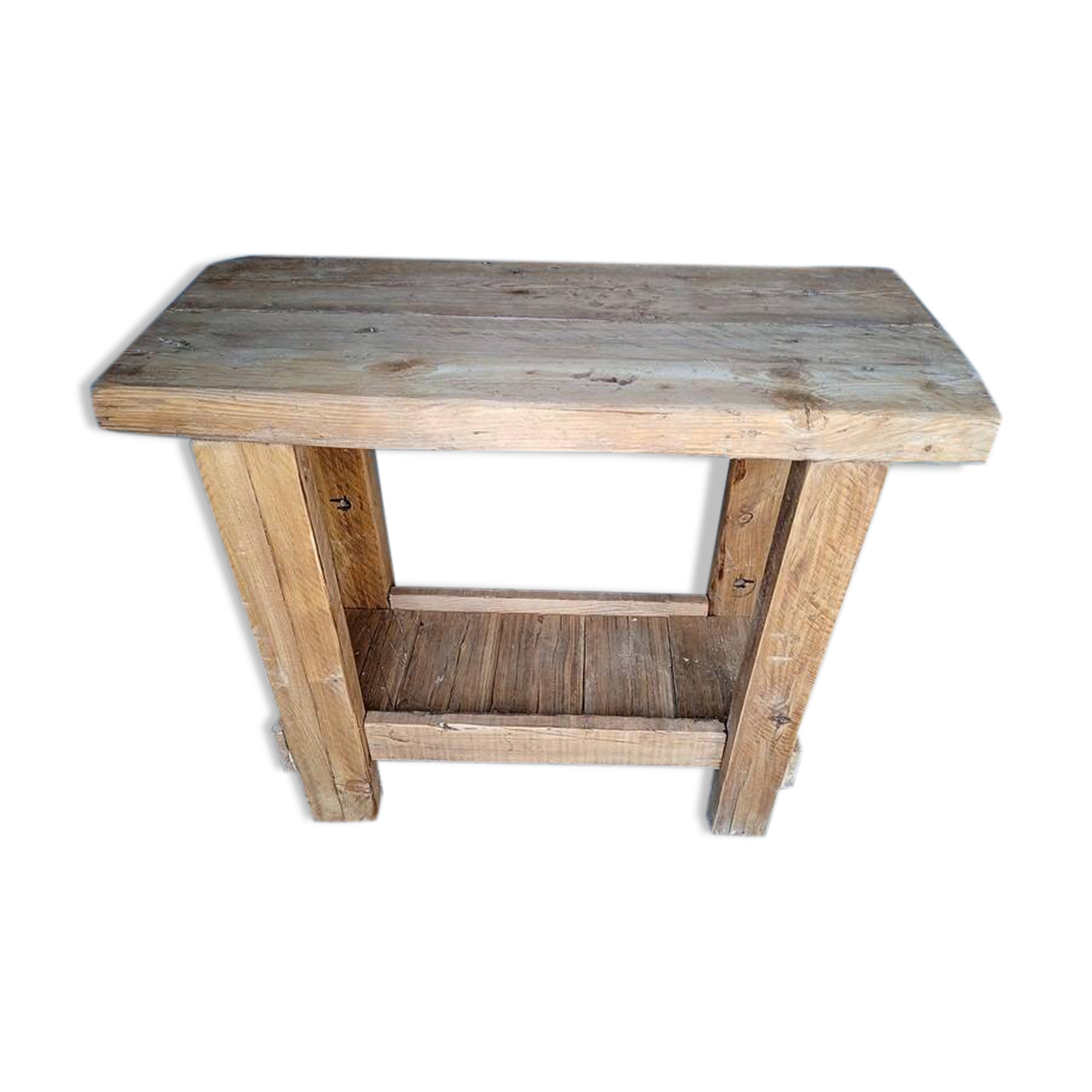 Workbench 100cm old solid wood