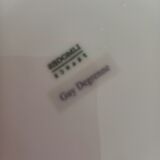 Set of 4 Guy Degrenne presentation plates