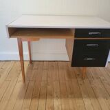 Desk with compass legs circa 1970
