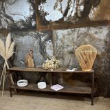 Antique grocery store shelf